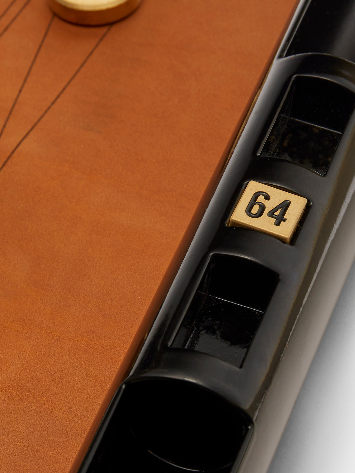 Corbet - Leather Travel Backgammon Set - Tan - ABASK