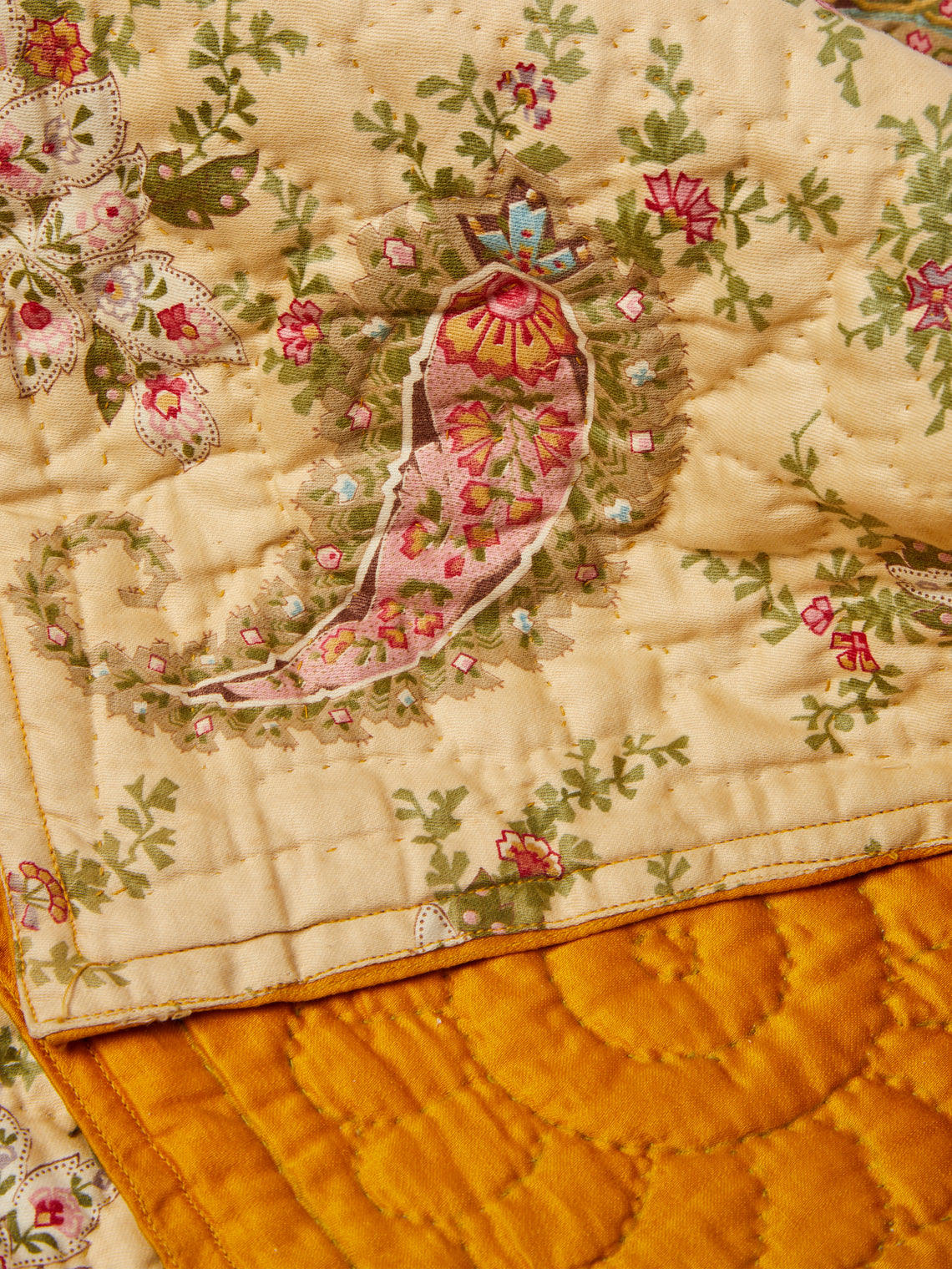 Antique and Vintage - 1910s English North Country Quilt -  - ABASK