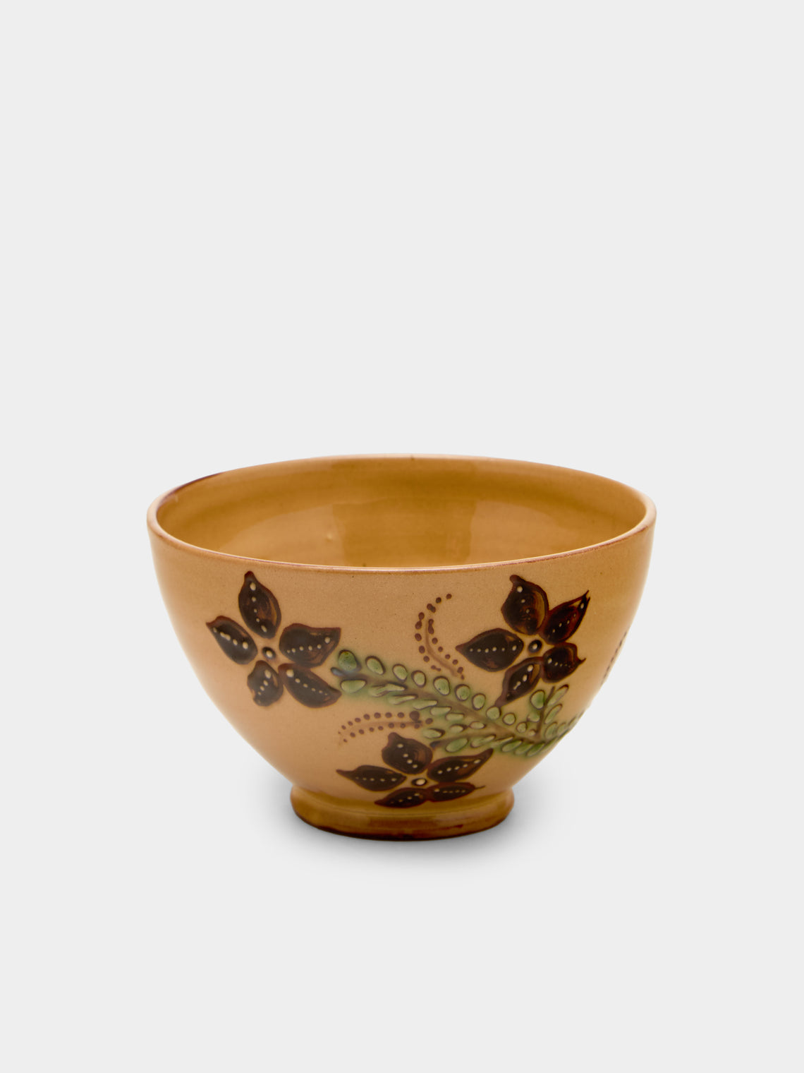 Poterie d’Évires - Flowers Hand-Painted Ceramic Bowls (Set of 6) - Multiple - ABASK