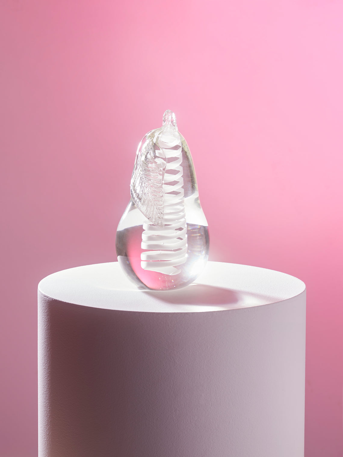 Antique and Vintage - 1960s Venini Pear Murano Glass Paperweight -  - ABASK