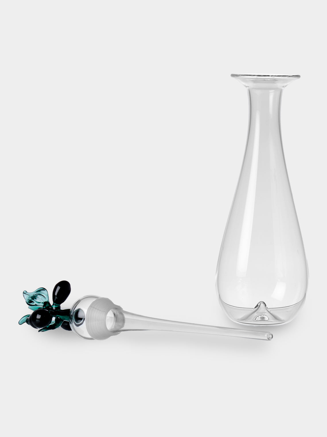 Casarialto - Portofino Hand-Blown Glass Olive Oil Pourer - Clear - ABASK