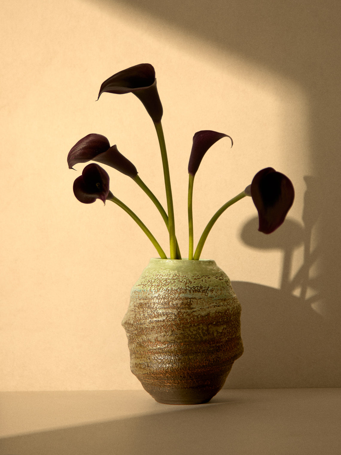 Peter Speliopoulos Projects - Hand-Thrown Stoneware Vase (8in/20.5cm) - Multiple - ABASK