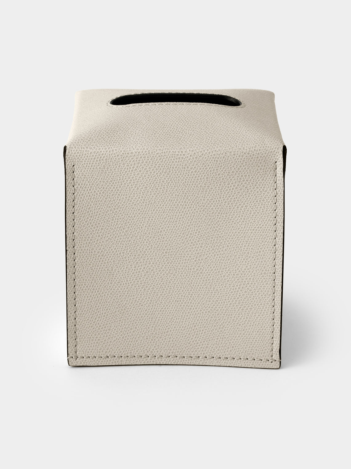 Giobagnara - Ready Leather Tissue Box - Cream - ABASK - 