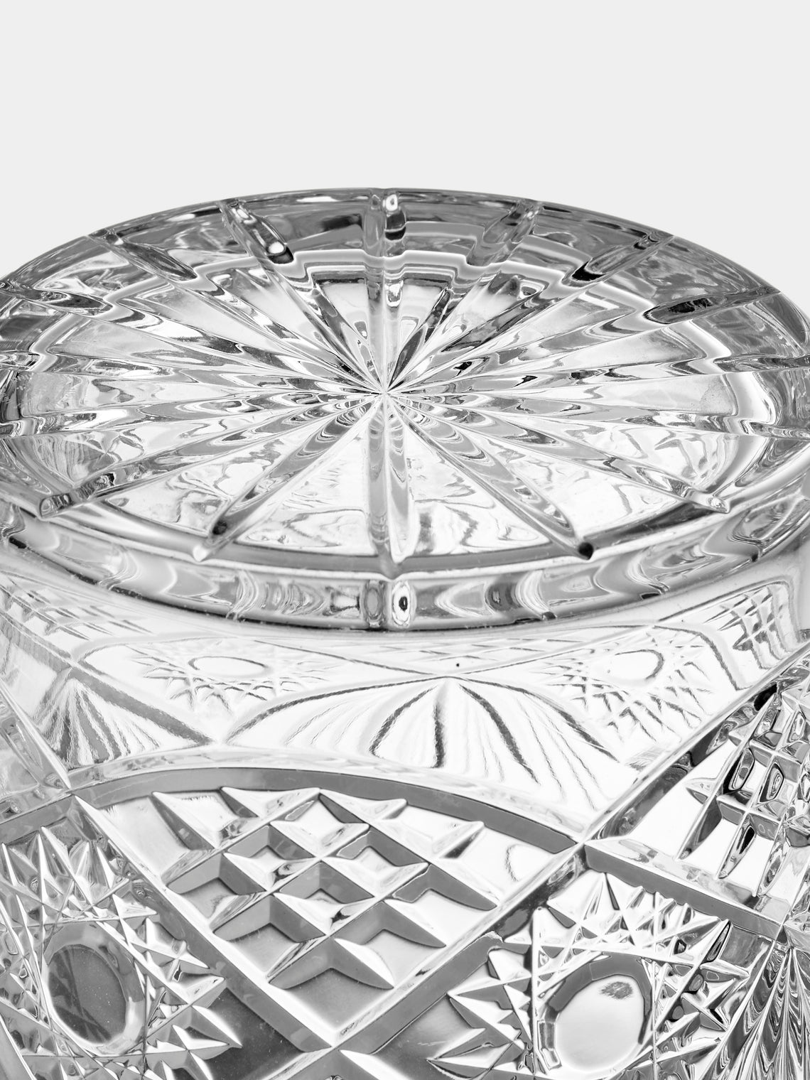 Antique and Vintage - 1980s Baccarat Crystal Ice Bucket - Clear - ABASK