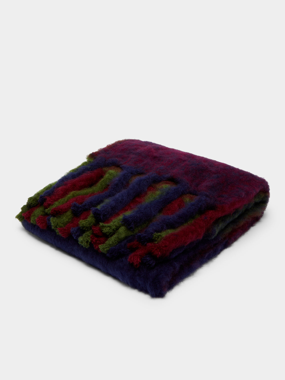 Lena Rewell - Boreas Handwoven Mohair Blanket (71in/1.8m) -  - ABASK