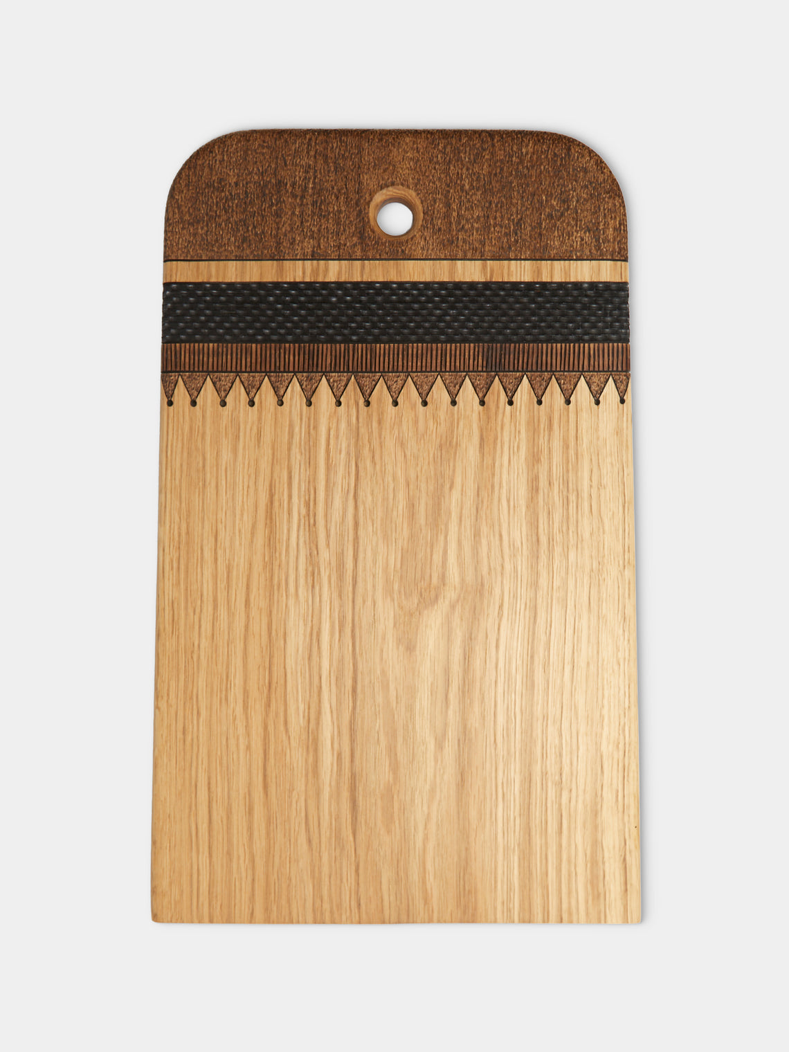 Lucas Castex - Hand-Carved Oak Serving Board - Natural - ABASK - 