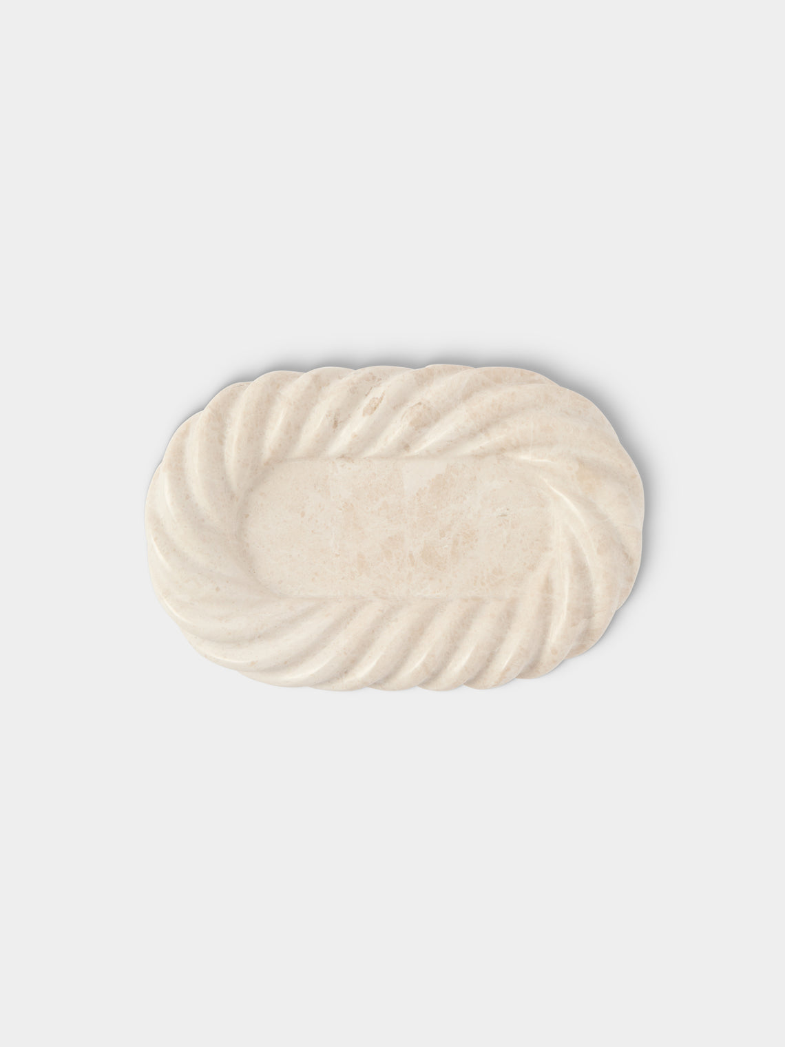 Anastasio Home - Hannah Catch Marble Dish - White - ABASK - 