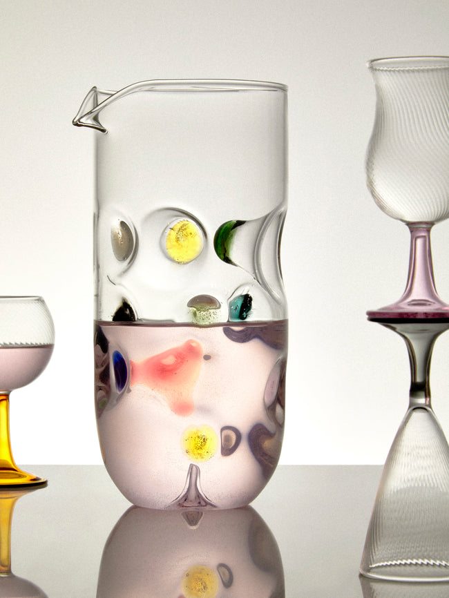 Casarialto - Arlecchino Hand-Blown Glass Jug - Multiple - ABASK