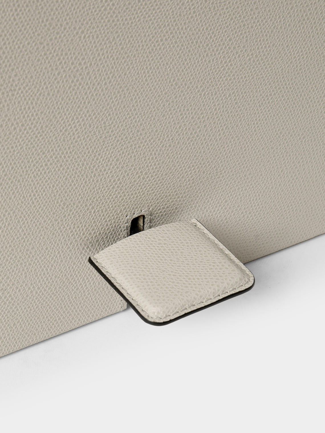 Giobagnara - Groove Leather Pedal Bin - Light Gray - ABASK