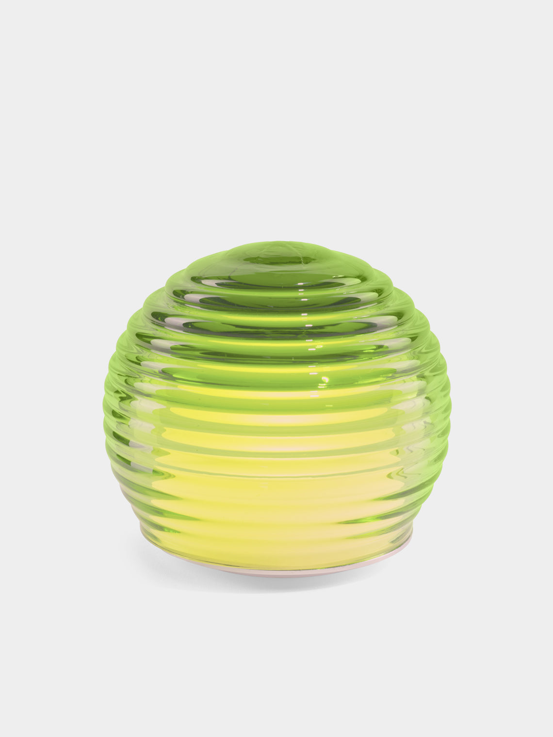 Green Wolf Lighting - Curve Hand-Blown Murano Glass Portable Table Light - Green - ABASK - 