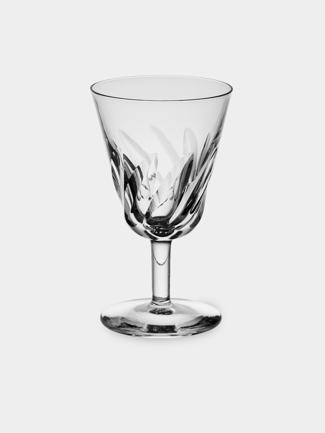 Antique and Vintage - Early-20th-Century Baccarat Côte d'Azur Crystal Wine Glasses (Set of 6) - Clear - ABASK - 