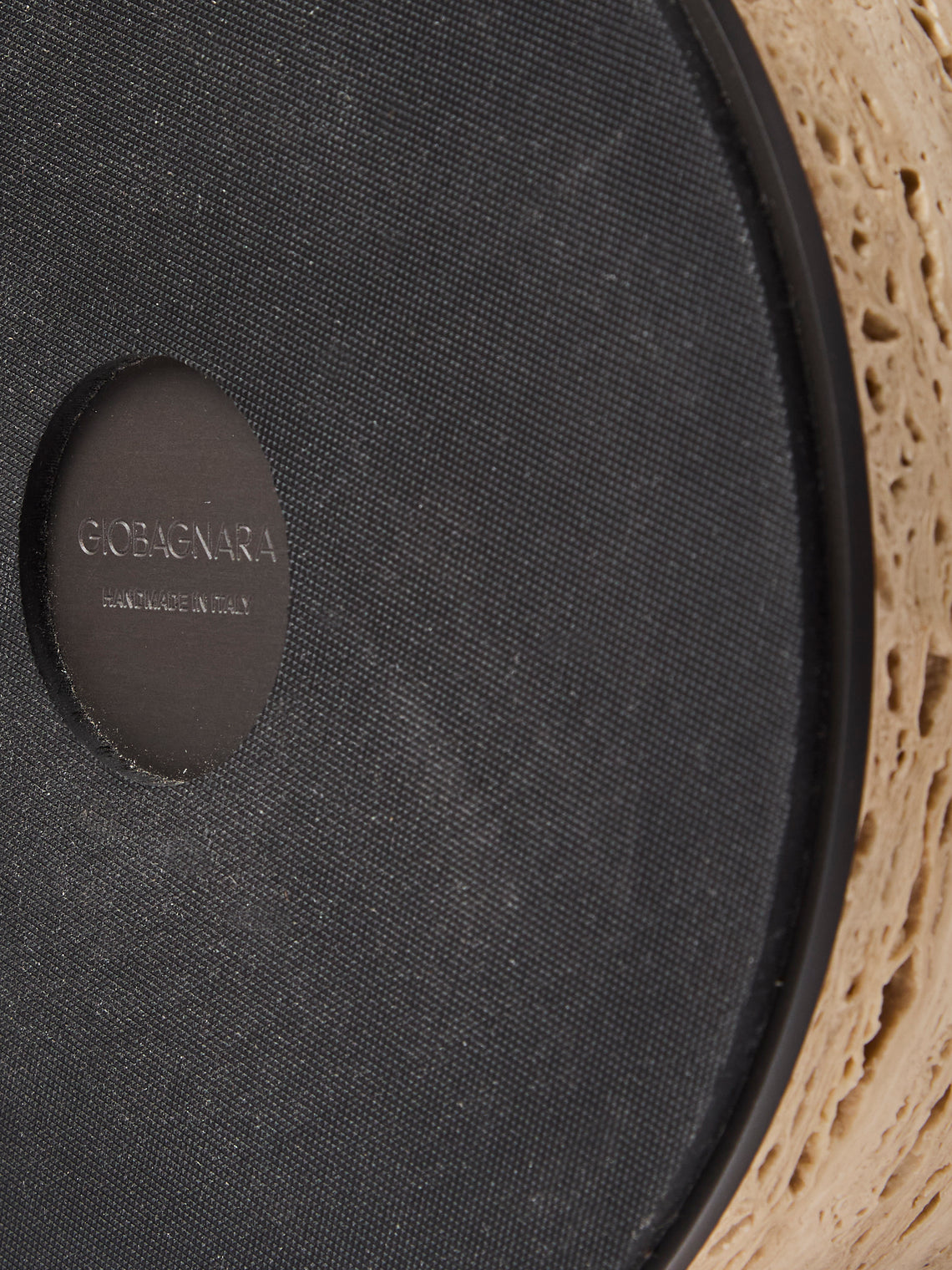 Giobagnara - Positano Marble Wastepaper Bin - Beige - ABASK