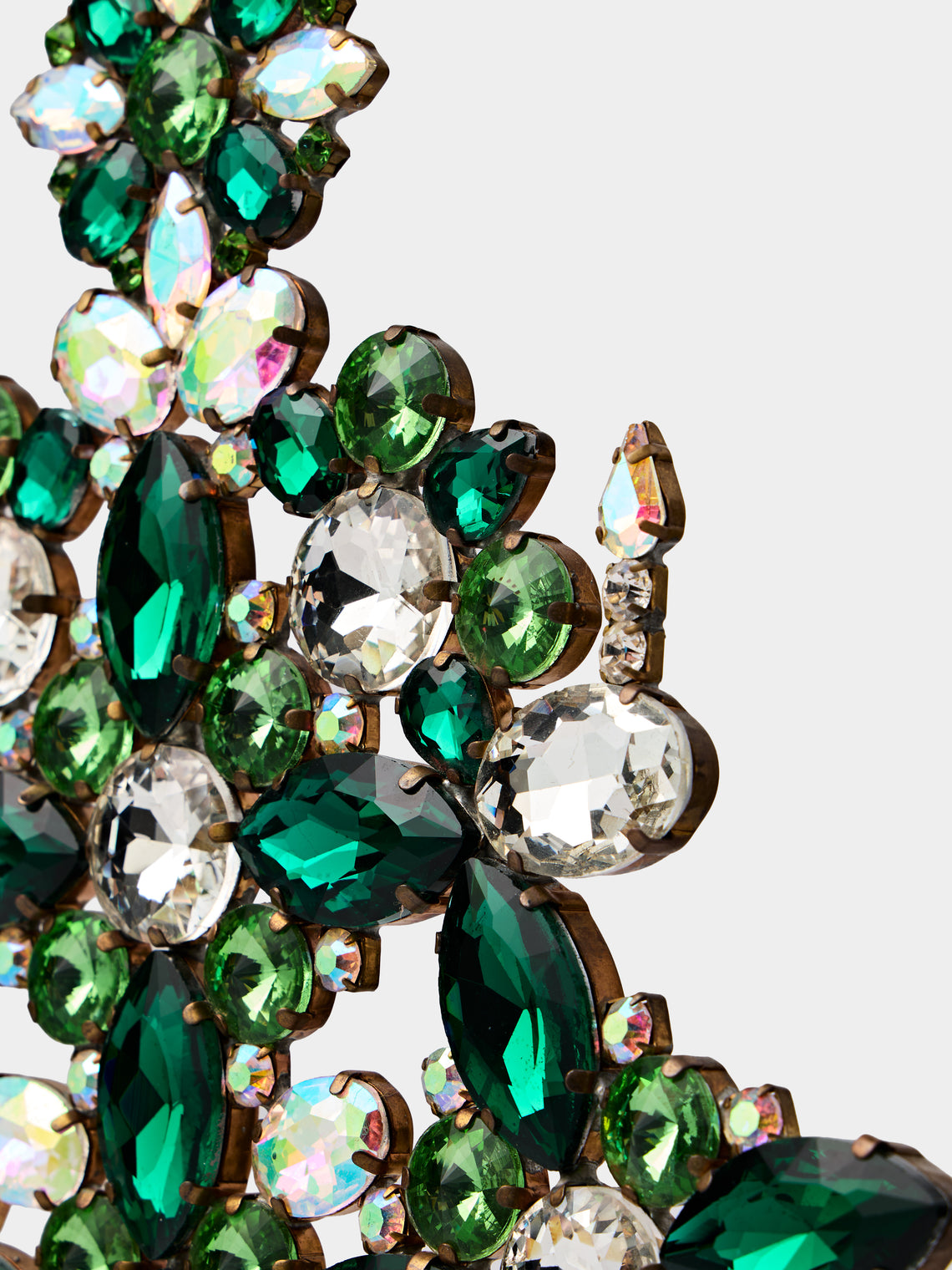 ABASK Decorations - Luxurious Czech Crystal Tree - Green - ABASK