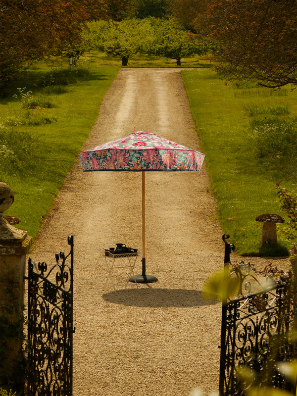 Sunbeam Jackie - Amaryllis Vintage-Cotton Parasol - Green - ABASK