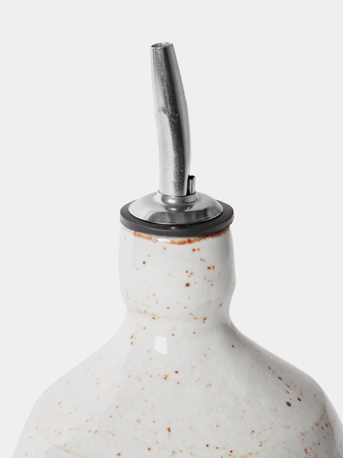 Matthew Foster - Ceramic Oil Pourer - White - ABASK