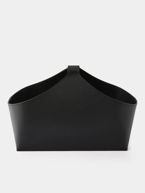 Rabitti 1969 - Arco Leather Basket - Black - ABASK - 
