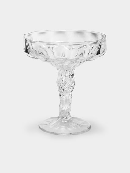 Alexander Kirkeby - Hand-Blown Crystal Champagne Coupe -  - ABASK - [thumbnail]