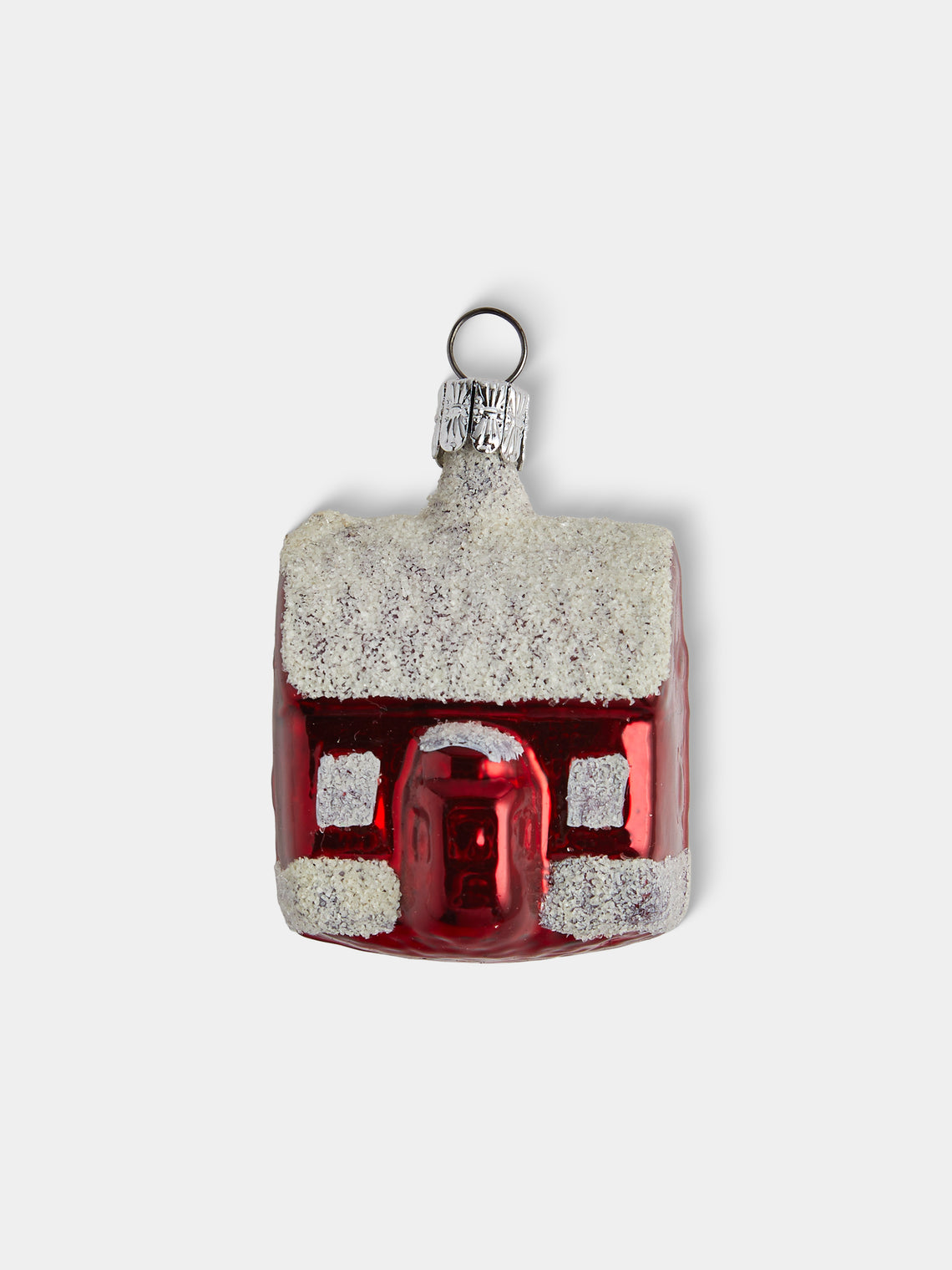 Antique and Vintage - Early-20th-Century Houses Glass Baubles (Set of 12) - Multiple - ABASK