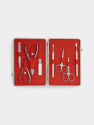 F. Hammann - Leather Large Manicure Set -  - ABASK - 