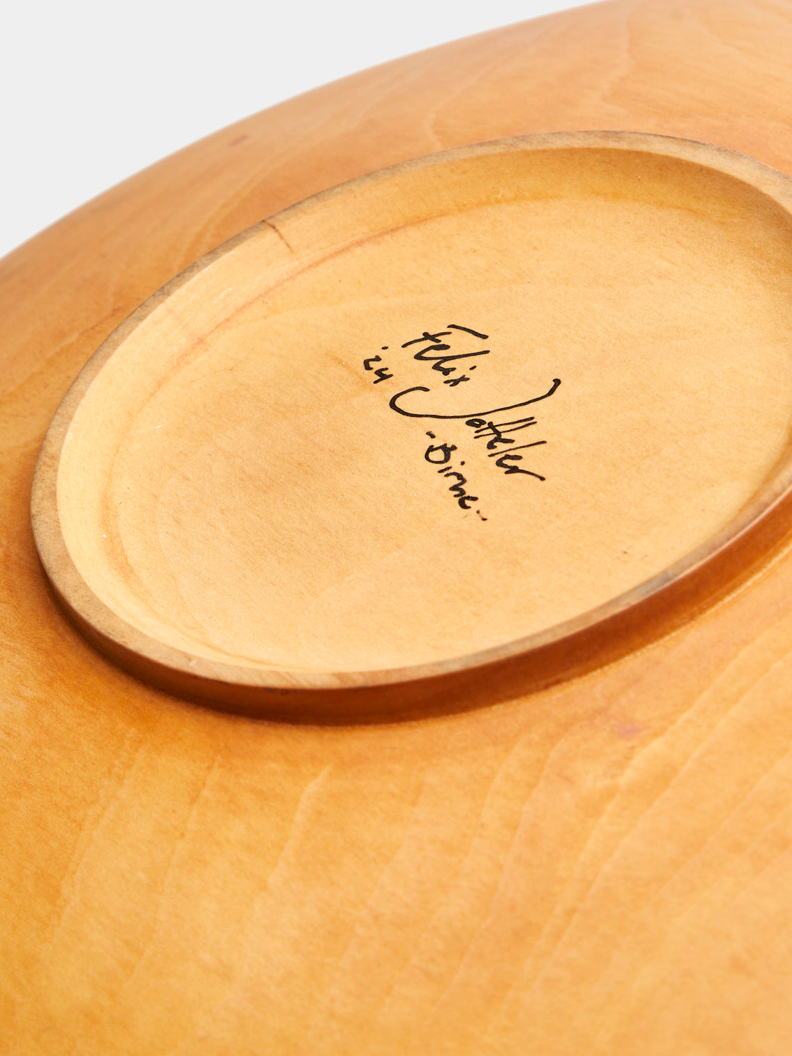 Felix Votteler - Oiled Pear Wood Bowl - Brown - ABASK