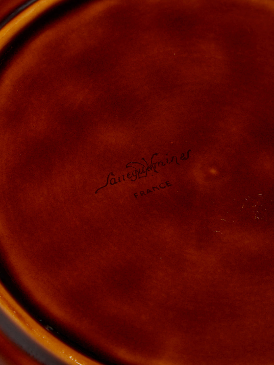 Antique and Vintage - 1950s Sarreguemines Ceramic Fish Dinner Plates (Set of 6) -  - ABASK