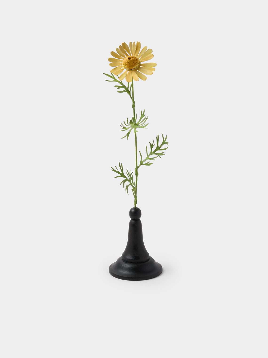 Erbavoglio Milano - Hand-Painted Copper Ornamental Flower - Yellow - ABASK - 