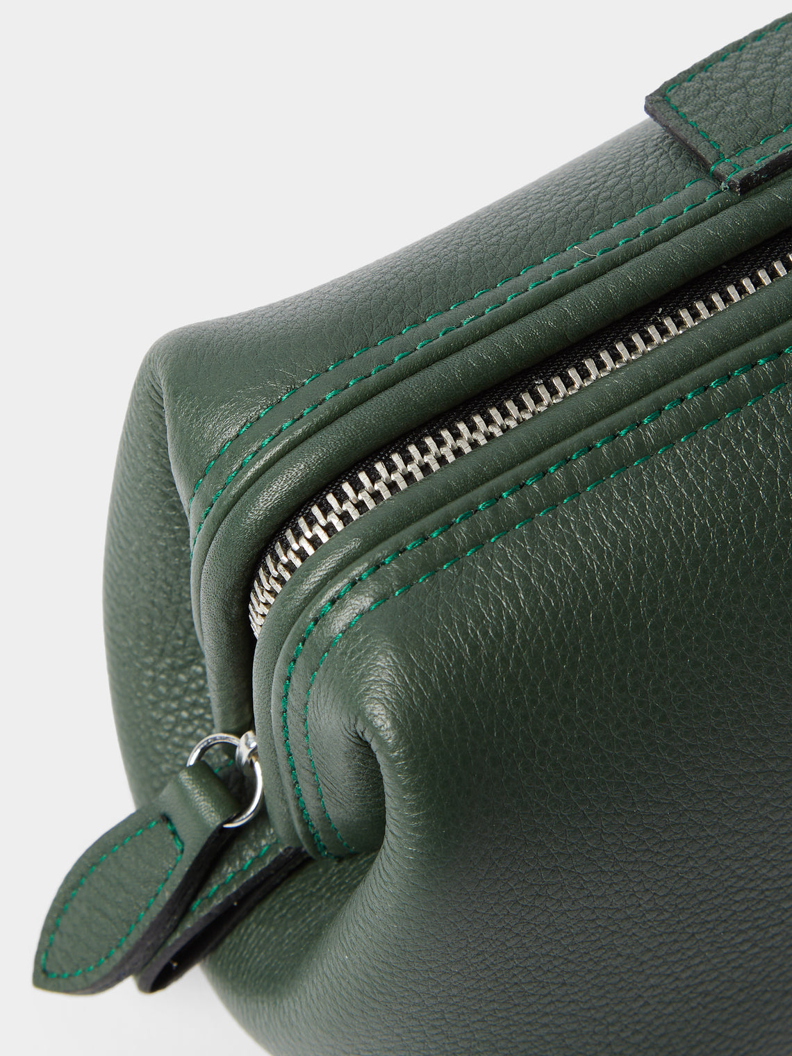 F. Hammann - Mousetrap Leather Medium Wash Bag - Green - ABASK