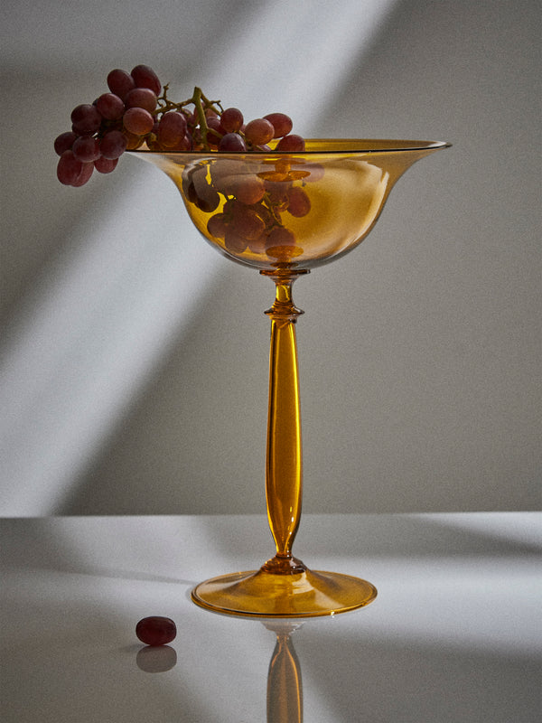 Antique and Vintage - 1930s Vittorio Zecchin Murano Glass Bowl - Yellow - ABASK