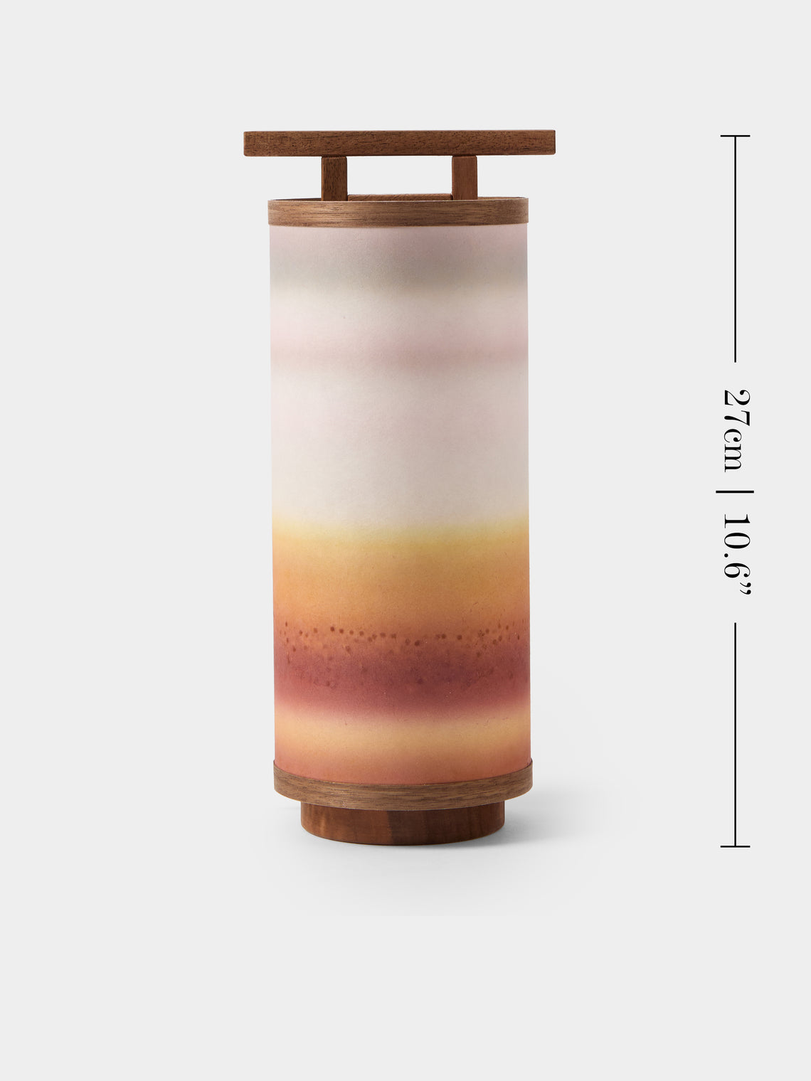 Maxime Prange - Torii Walnut and Washi Paper Small Table Lamp - Multiple - ABASK