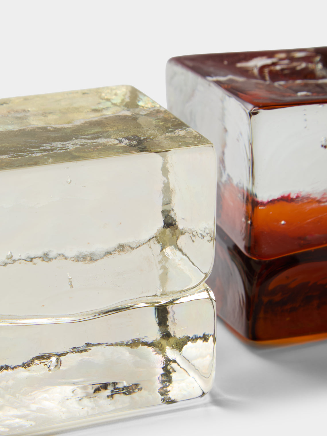 Antique and Vintage - 1960s Fratelli Toso Gogi Gogi Glass Paperweight - Multiple - ABASK