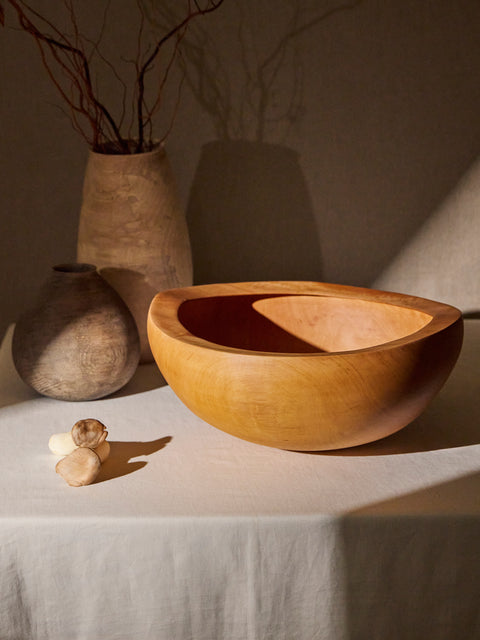 Felix Votteler - Oiled Pear Wood Bowl - Brown - ABASK