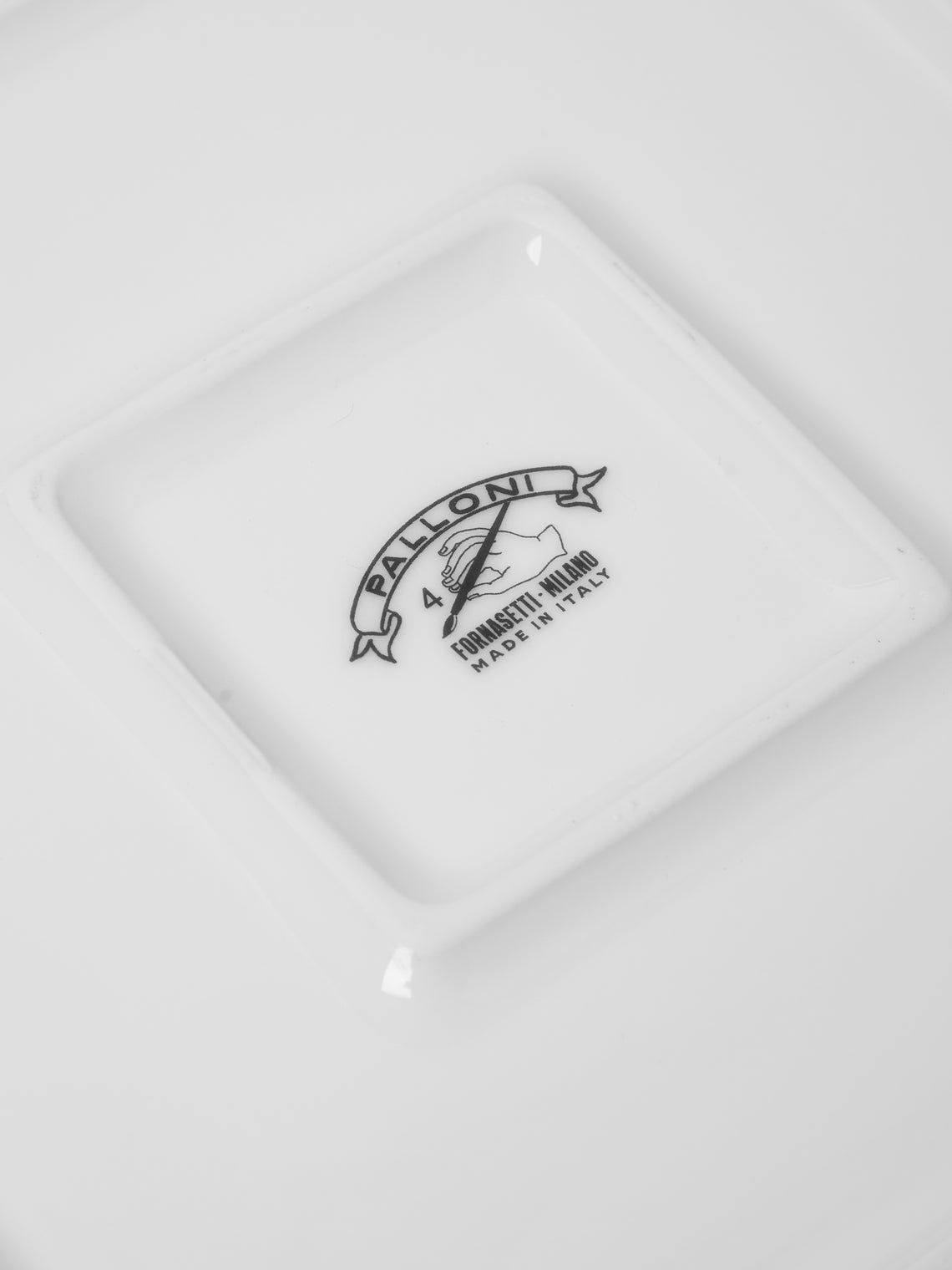 Fornasetti - Palloni No. 4 Porcelain Square Tray (16in/41cm) - Multiple - ABASK