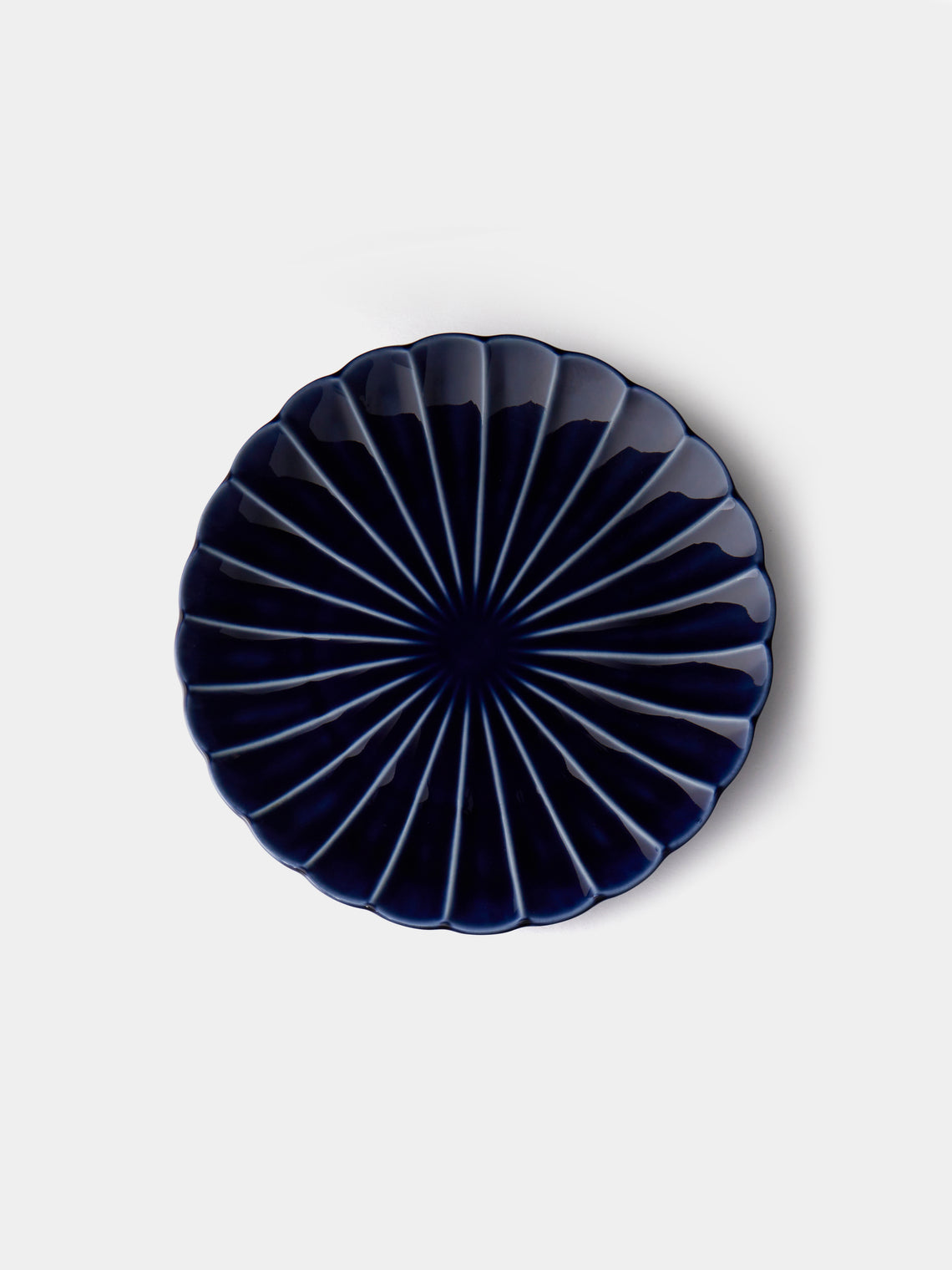 Kaneko Kohyo - Giyaman Urushi Ceramic Salad/Dessert Plates (Set of 4) - Blue - ABASK - 