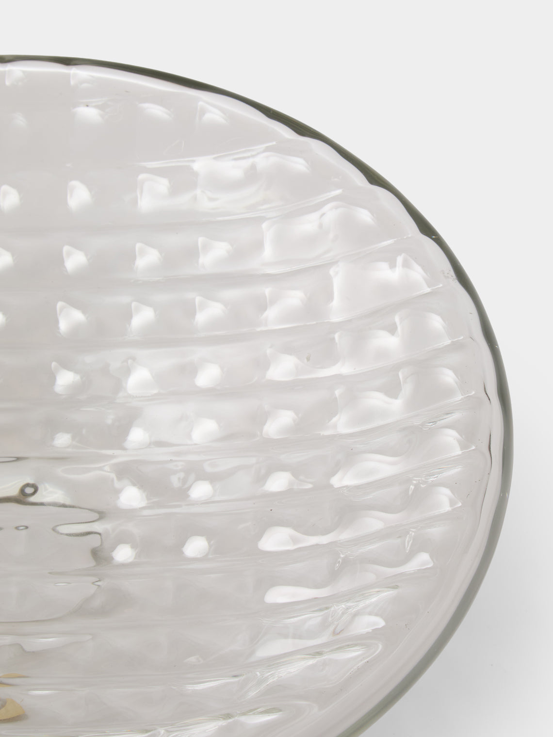 Antique and Vintage - 1970s Alfredo Barbini Glass Bowl - Clear - ABASK