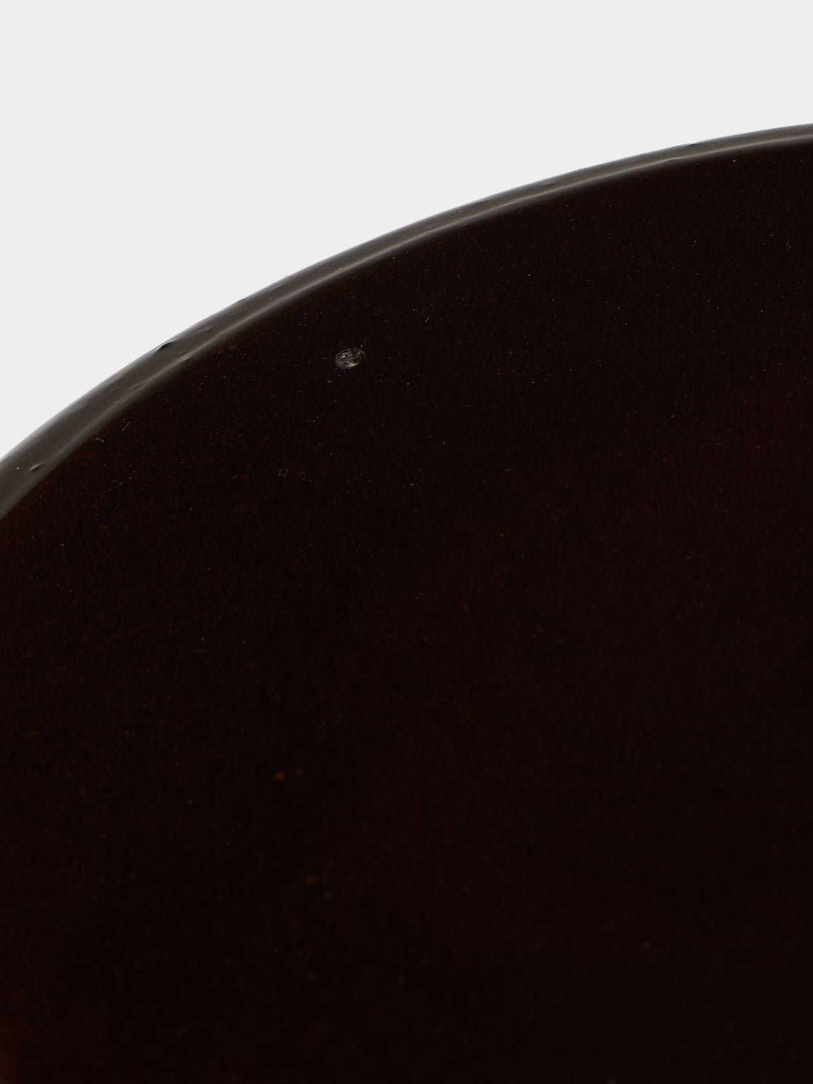 Poterie d’Évires - Animals Hand-Painted Ceramic Plates – 9.5in/24cm (Set of 8) - Dark brown - ABASK