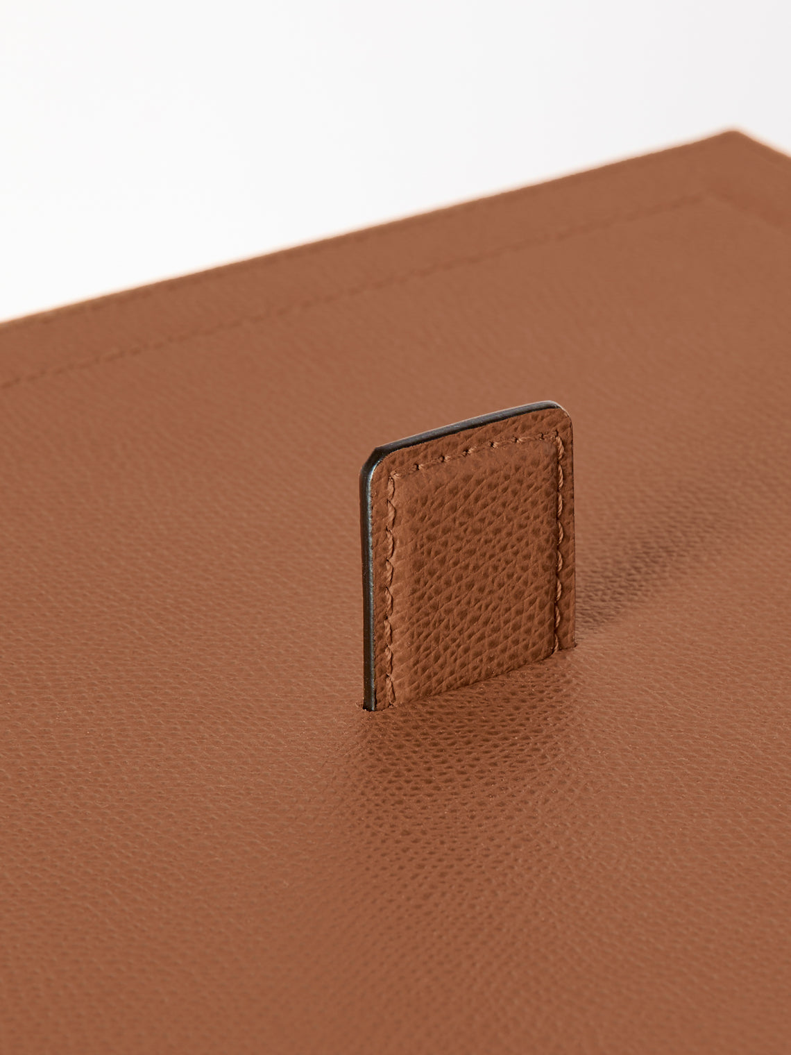 Giobagnara - Walter Leather Wastepaper Bin - Brown - ABASK