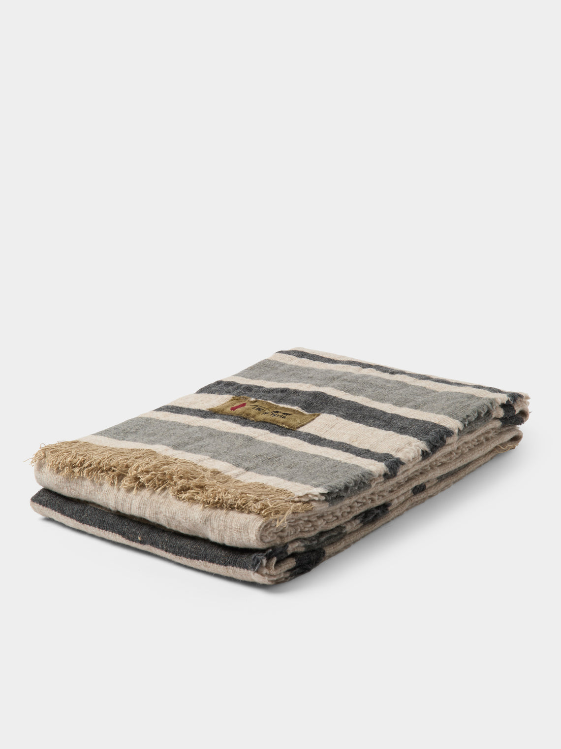 The House of Lyria - Jute and Wool Throw (78.5in/2m) - Multiple - ABASK