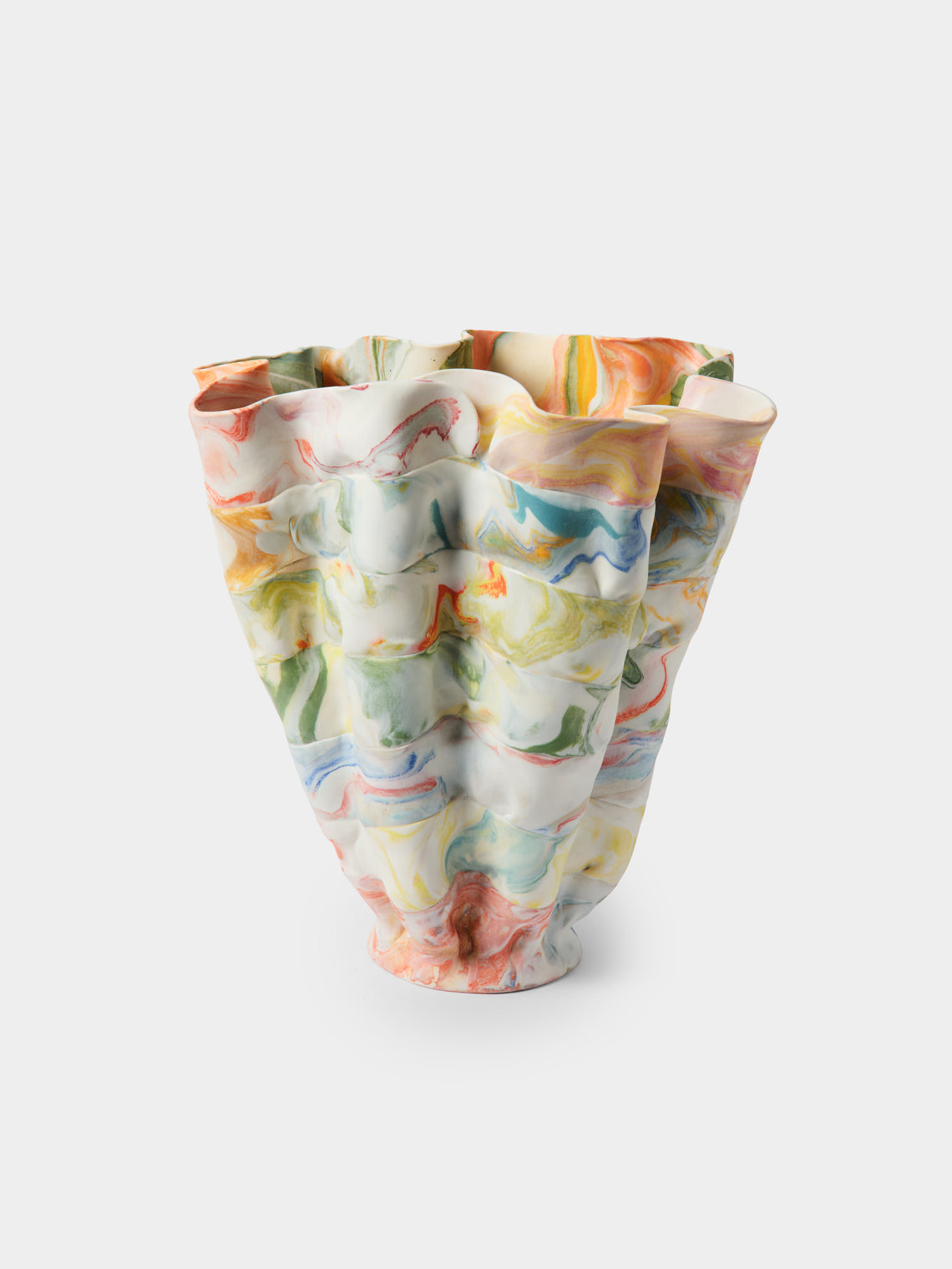Luisa Maisel - Matte Porcelain Vase (12in/31cm) - Multiple - ABASK - 