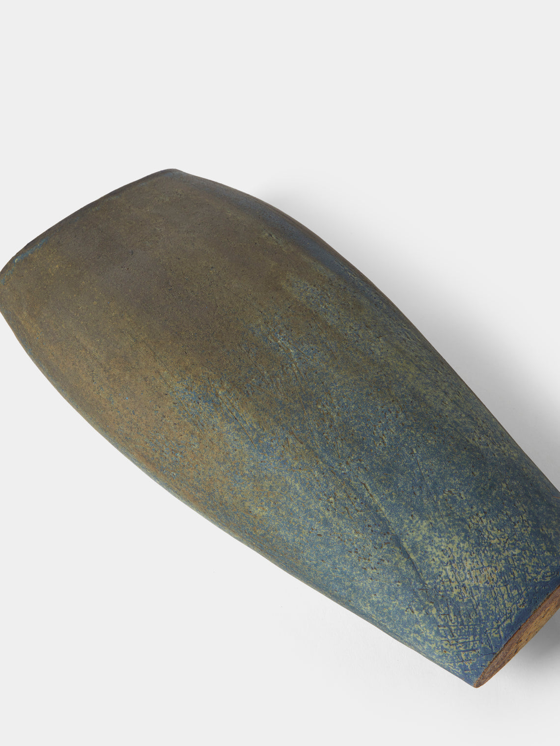 Linda Ouhbi - 21/2025 Hand-Built Stoneware Vase (15.5in/39cm) - Blue - ABASK
