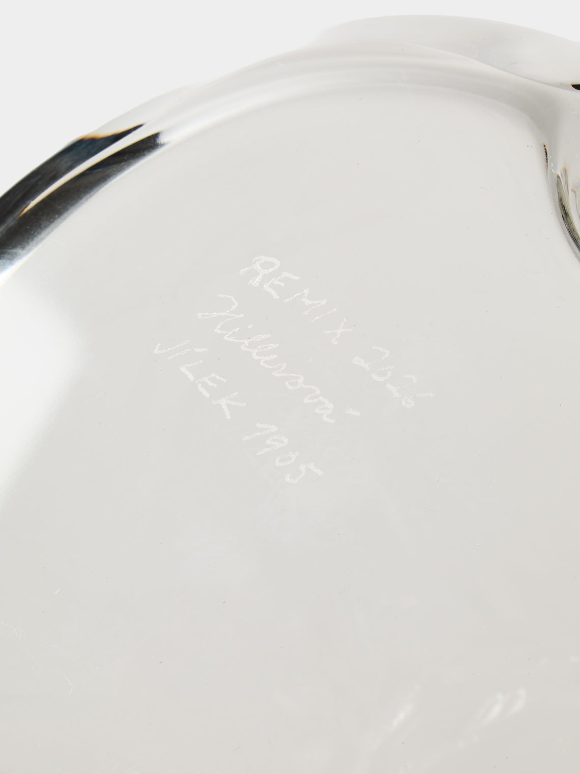 Hana Hillerová - Remix Hand-Blown Glass Vessel (16in/41cm) - Clear - ABASK