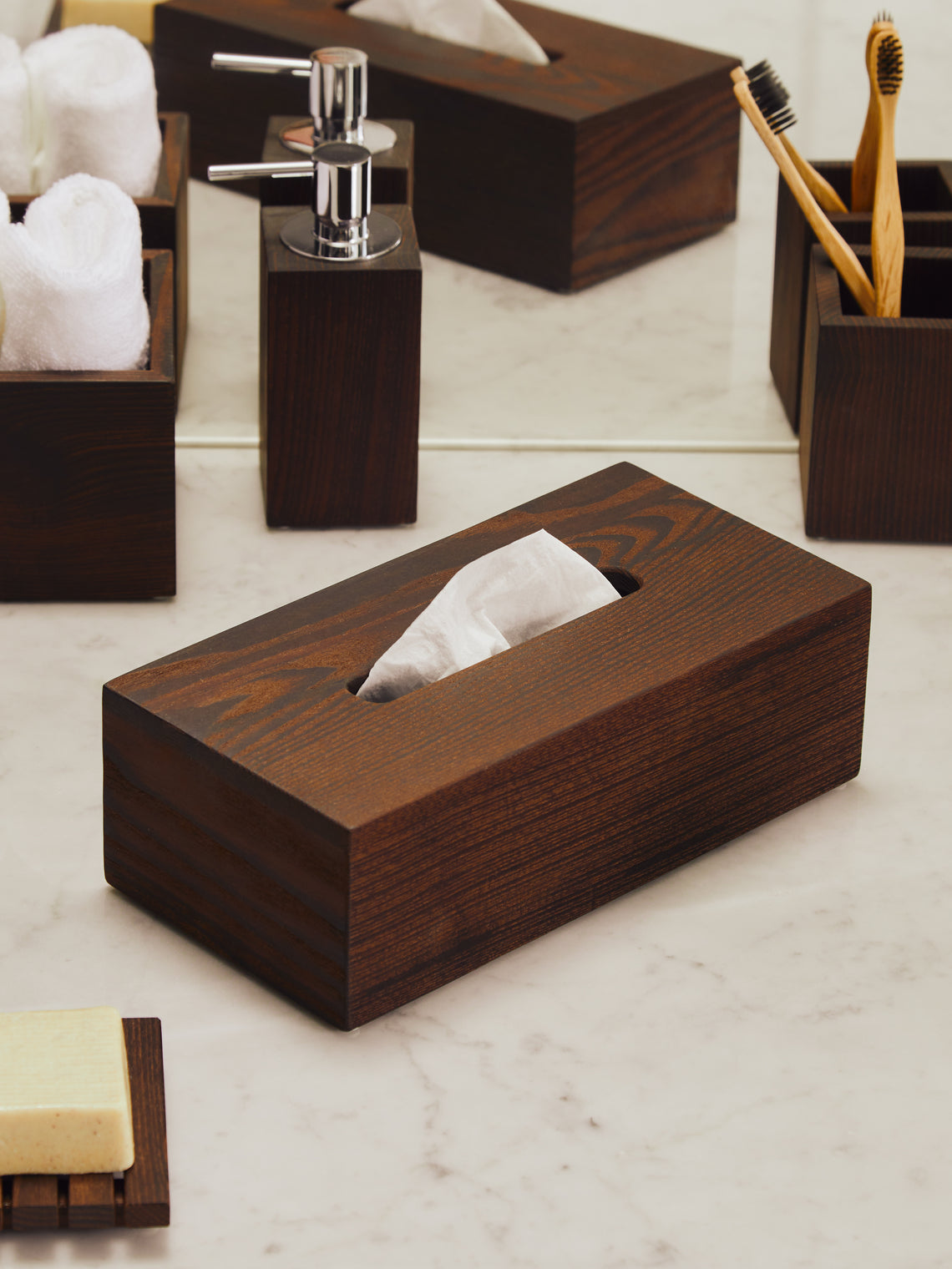 Décor Walther - Ash Wood Tissue Box -  - ABASK