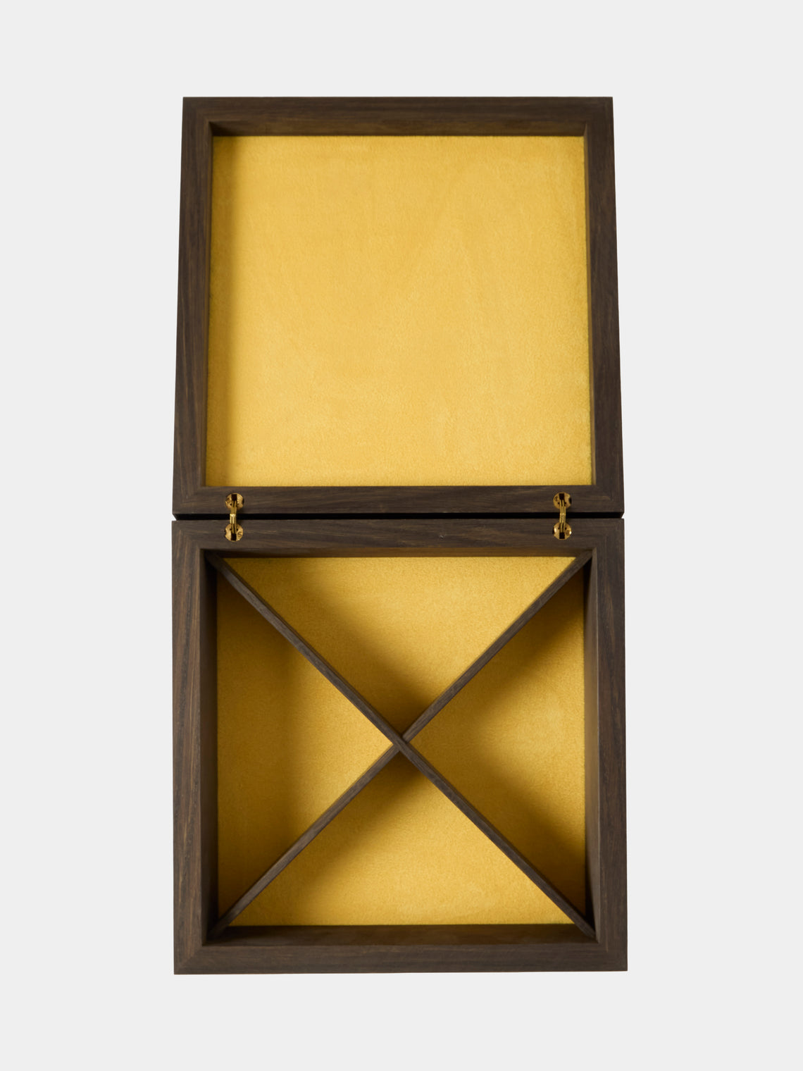 Kevin Stamper - Albers Wood Desk Box - Yellow - ABASK