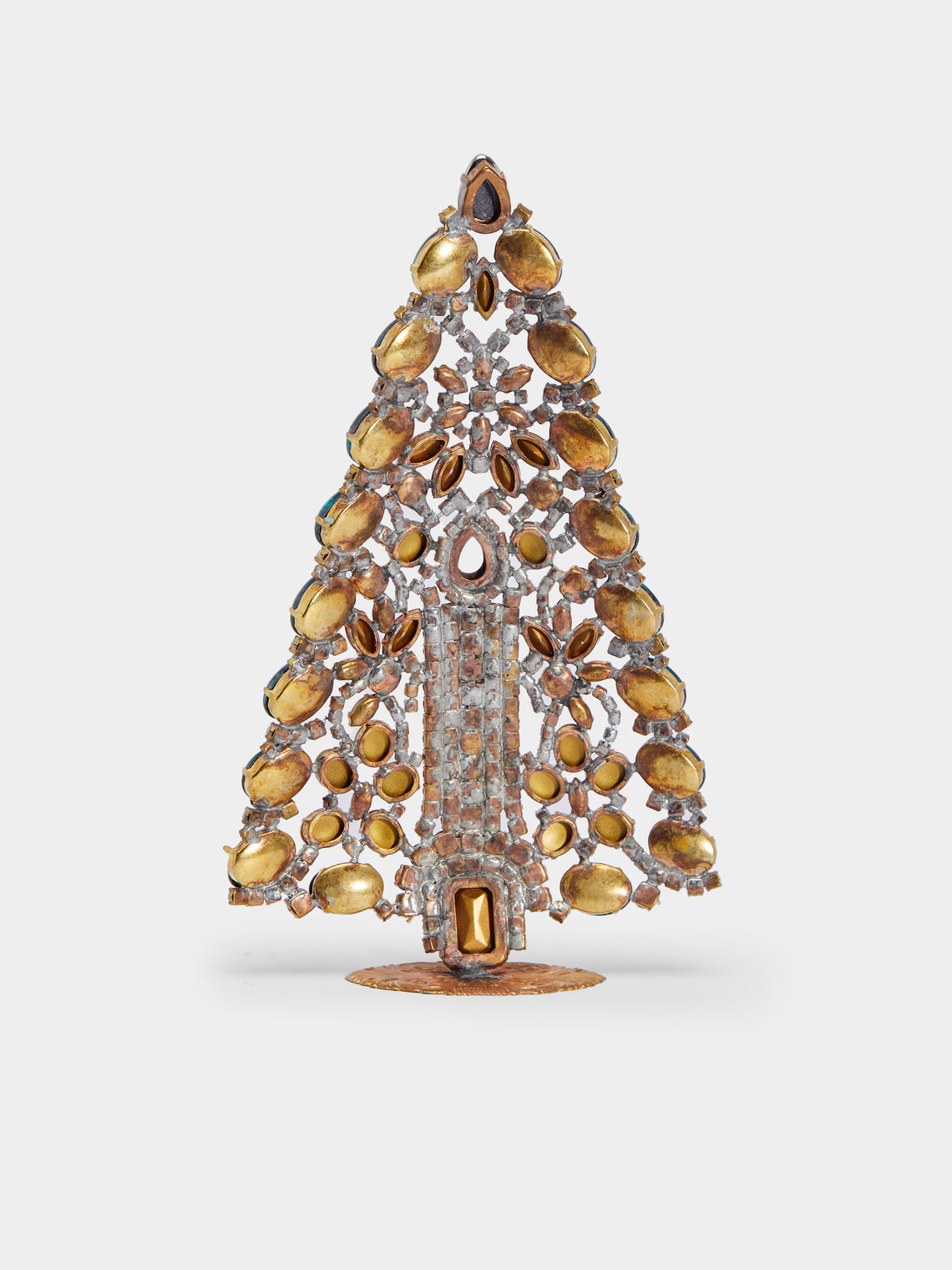Antique and Vintage - 1930s Czech Jewelled Large Christmas Tree -  - ABASK