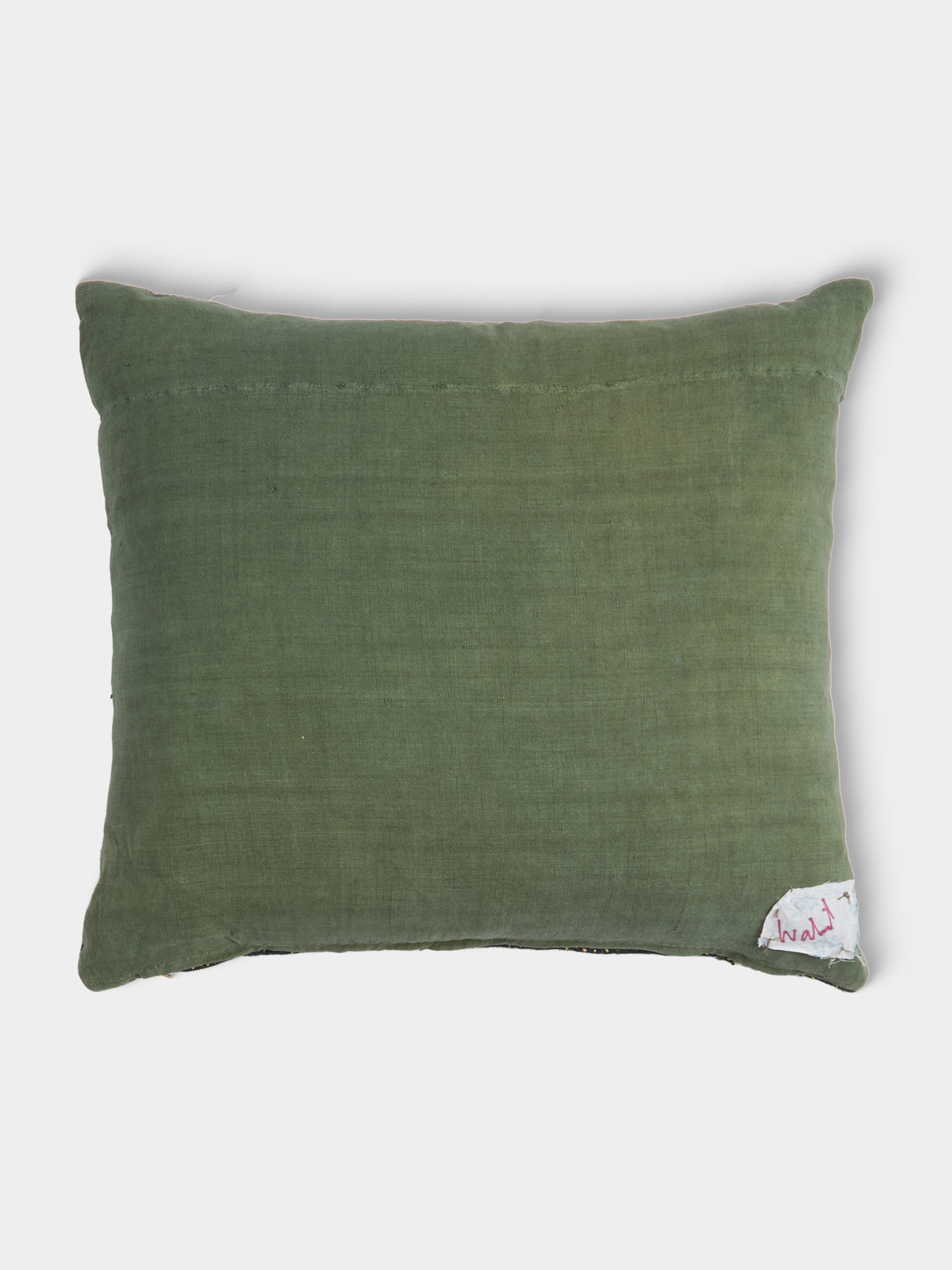 By Walid - 1910 Needlepoint Wool and Linen Cushion (19.5in/50cm) - Multiple - ABASK