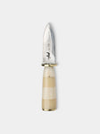 Poglia - Bone and Brass Oyster Knife - Cream - ABASK - 