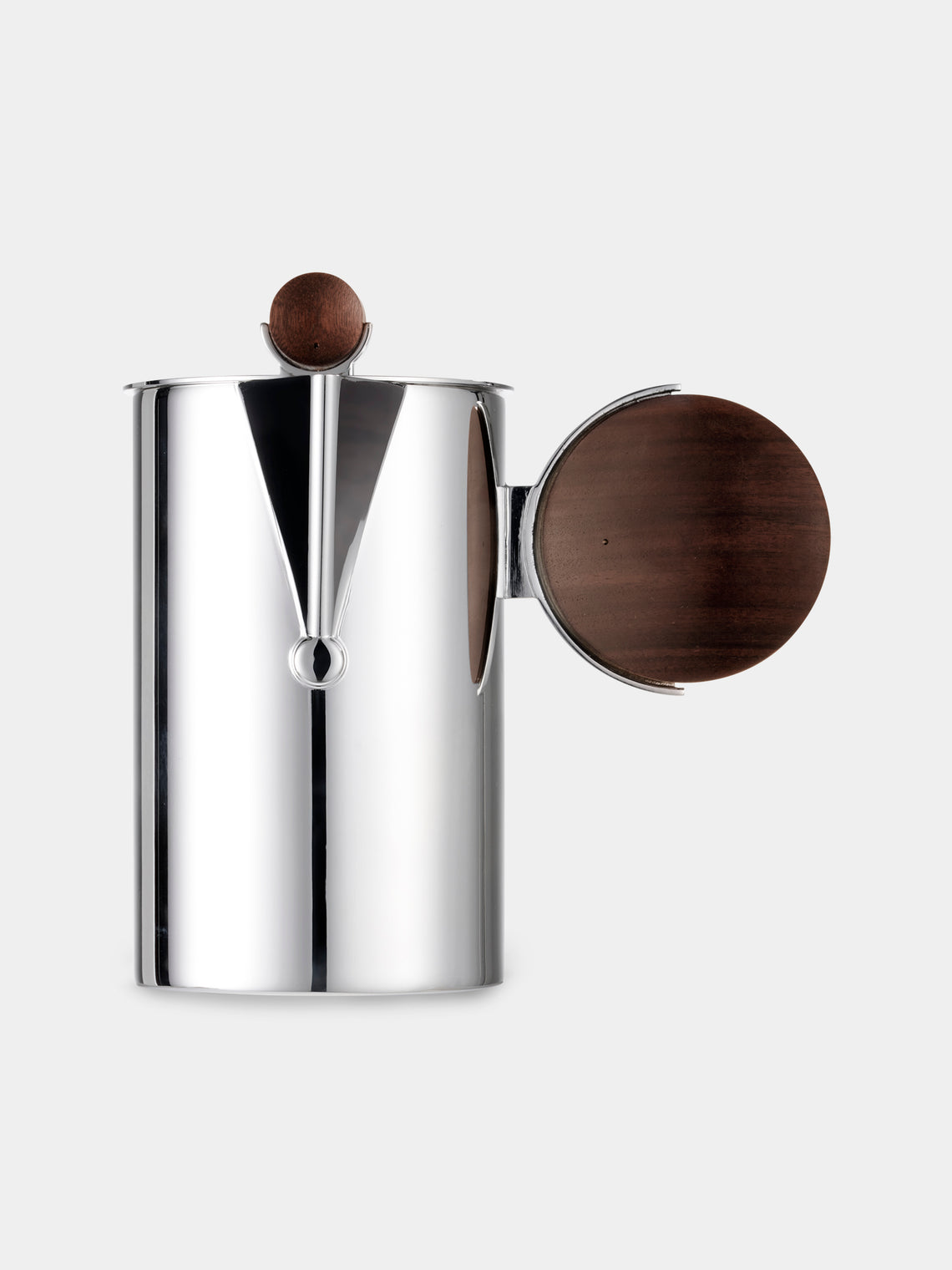 Christofle - Fjerdingstad Gigogne Stork Silver-Plated and Wood Coffee Pot - Silver - ABASK