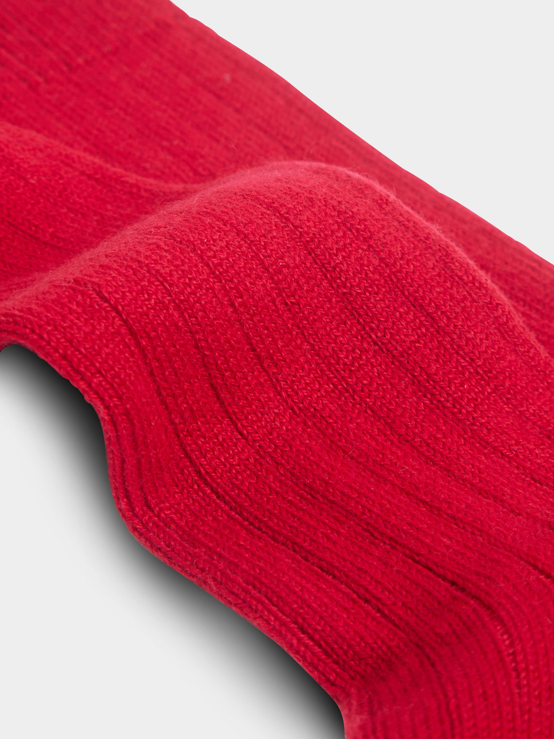 Women's Ribbed Cashmere Socks | One Size