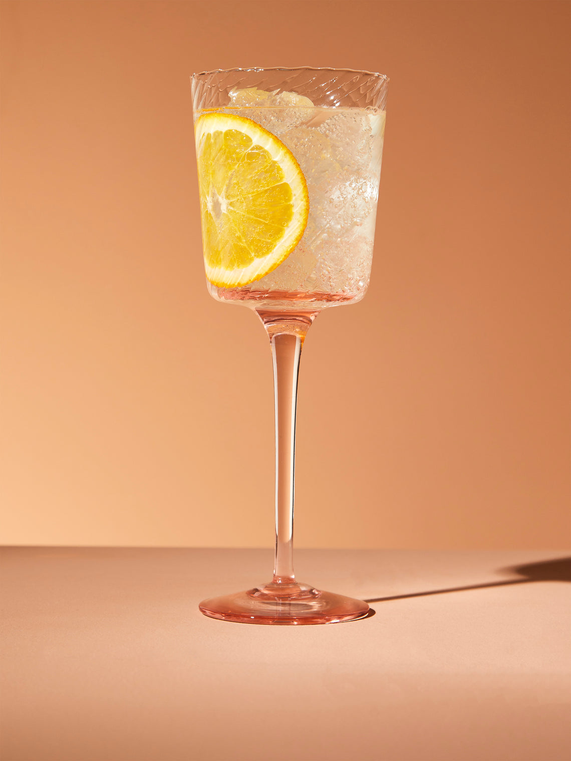 Mun Deluxe Brand Venezia - Torsé Hand-Blown Glass Wine Glasses (Set of 6) - Pink - ABASK