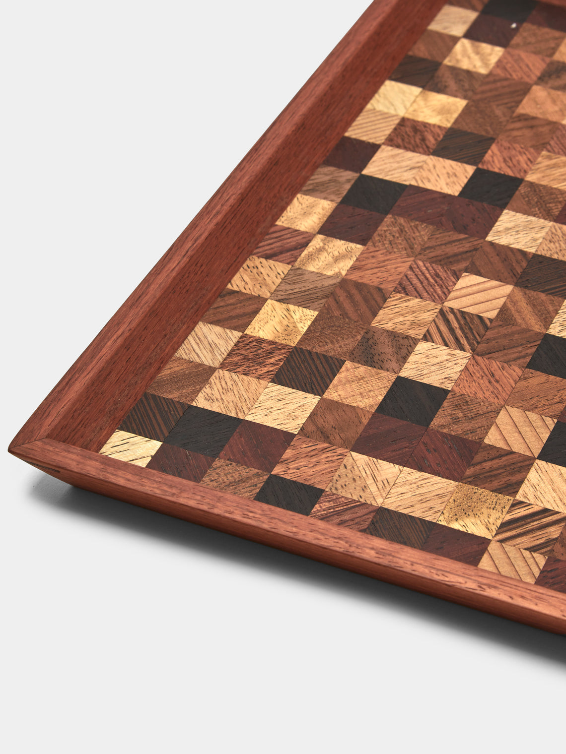 Mori Kougei - Poke Wood Square Tray (10.5in/26.5cm) - Multiple - ABASK