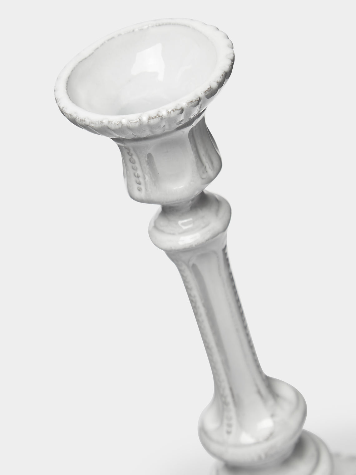 Gisele Hand-Glazed Ceramic Candlestick